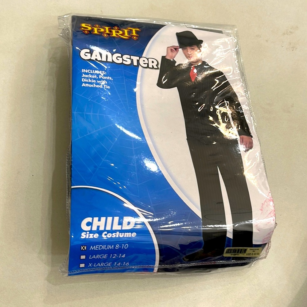Kids gangster costume